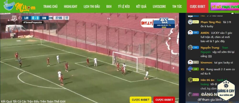 Trực tiếp bóng đá Mitom - Link vào Mitom chất lượng nhất 18 Kênh Mì Tôm TV hoạt động theo hình thức phi lợi nhuận